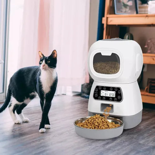 ¡Adiós al estrés! Tu Mascota Siempre Alimentada con Nuestro Comedero Automático Inteligente 🐶🐱