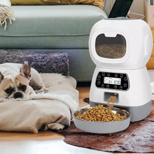 ¡Adiós al estrés! Tu Mascota Siempre Alimentada con Nuestro Comedero Automático Inteligente 🐶🐱