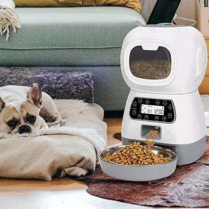 ¡Adiós al estrés! Tu Mascota Siempre Alimentada con Nuestro Comedero Automático Inteligente 🐶🐱